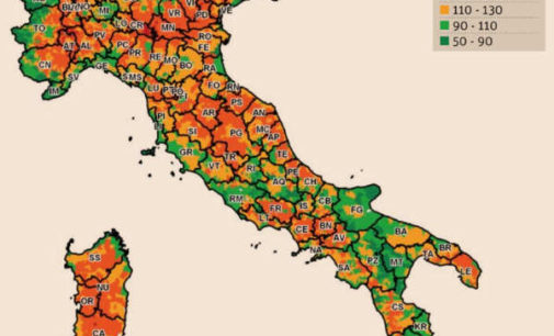 Catasto, mercato immobiliare fermo e Italia divisa dai metri quadri