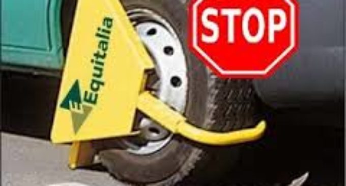 Equitalia, no ai fermi sulle auto se prima non si avvisa il debitore