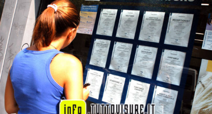 Disoccupazione, nel 2013 persi 478mila posti di lavoro
