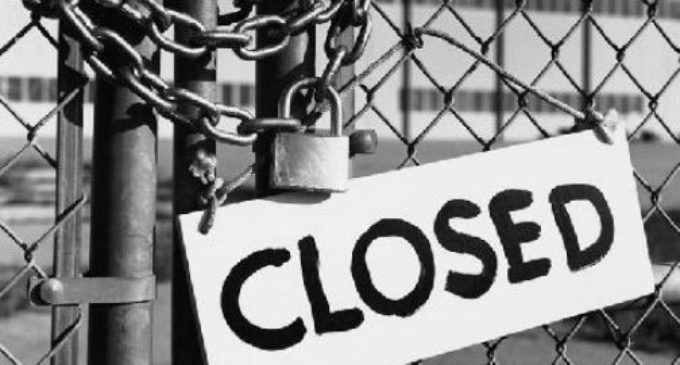 Imprese, registrati 111mila fallimenti nel 2013