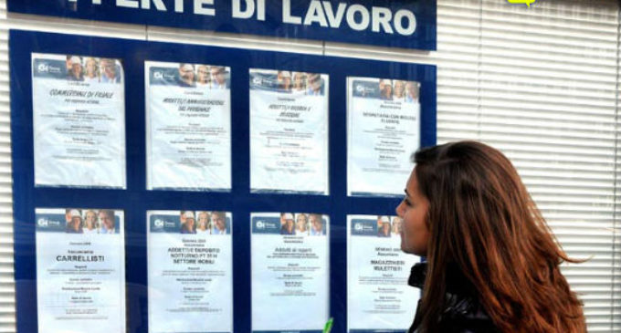 Disoccupazione, non ha lavoro l’11.3% dei giovani tra i 15 e i 24 anni