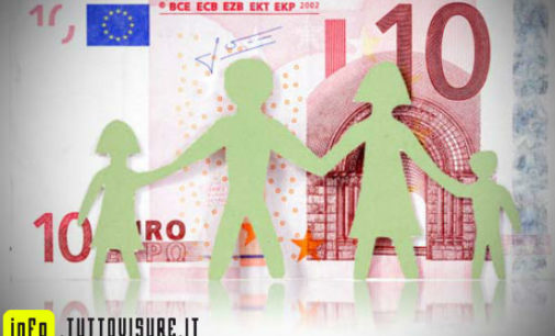Bonus 80 euro, alle famiglie monoreddito spetterà dal 2015