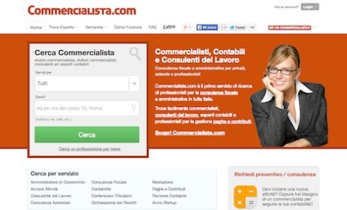 Commercialista.com, come trovare online i professionisti del fisco e del lavoro