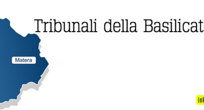 Tribunali della Basilicata