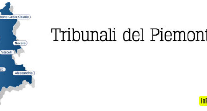 Tribunali del Piemonte