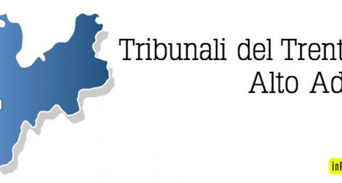 Tribunali del Trentino Alto Adige